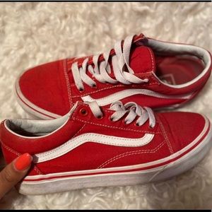 Red vans!